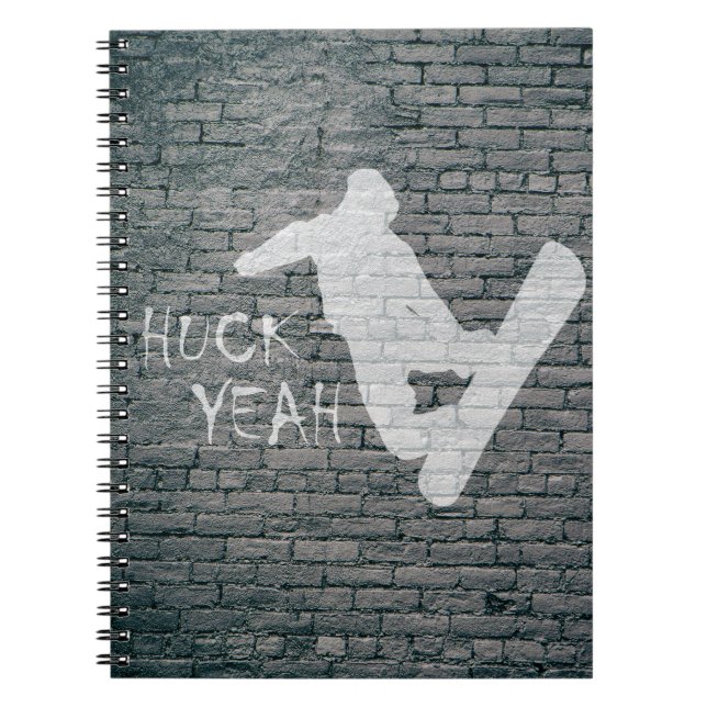Cuaderno Huck Yeah (Snowboarding) (Frente)