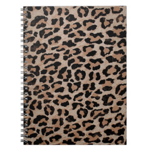 Cuaderno huella de leopardo de cheetah