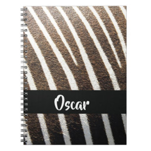 Cuaderno Huella de piel de cebra