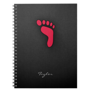 Cuaderno Huella del rojo carmesí