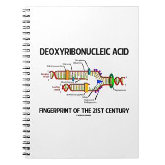 Cuaderno Huella Desoxirribonucleica Ácido Del Siglo Xxi