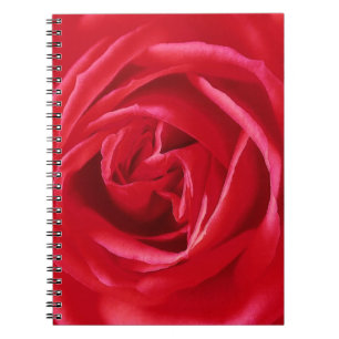 Cuaderno Huella rosa roja