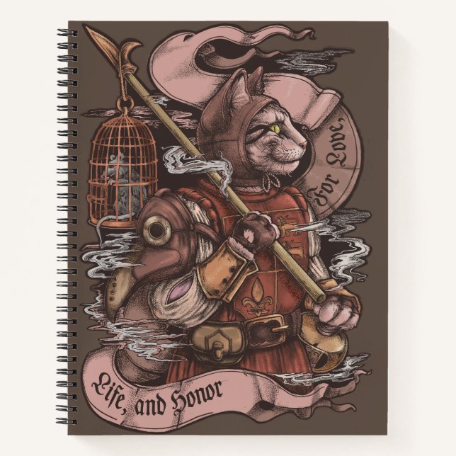 Cuaderno Huella vintage de Cat Knight (Anverso)