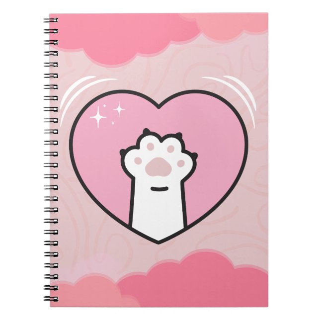 Cuaderno huellas amorosas (Frente)
