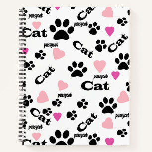 Cuaderno Huellas de gato