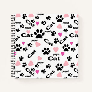 Cuaderno Huellas de gato