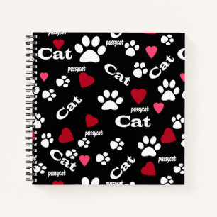 Cuaderno Huellas de gato