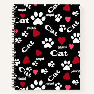 Cuaderno Huellas de gato