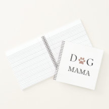 Huellas de patas de mamá perruna, día de la madre 