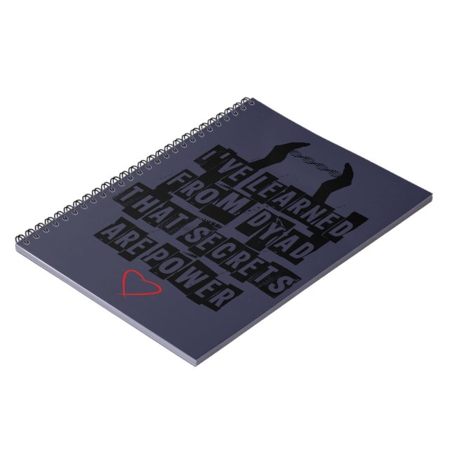 Cuaderno huérfano del diseño de los secretos de la (Lado Izquierdo)