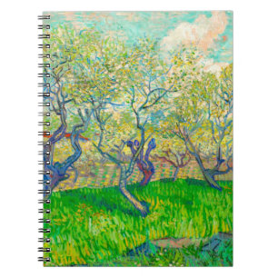 Cuaderno Huerto en flor de Vincent van Gogh