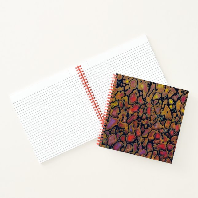 Cuaderno Hueso de Dinosaurio con Patrón (Interior)