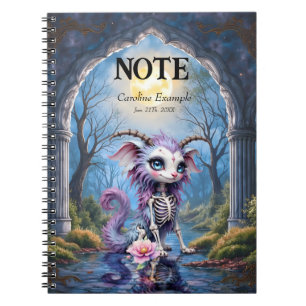 Cuaderno Huesos iluminados por la luna – Guardián de Sueños