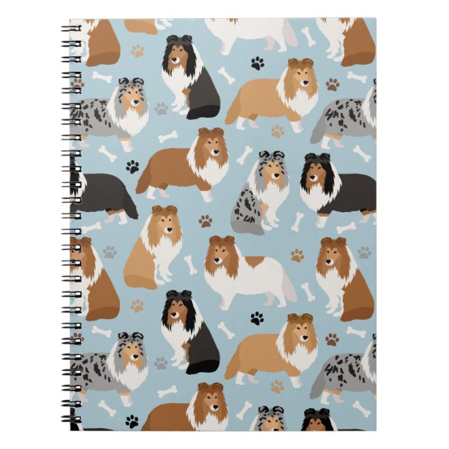 Cuaderno Huesos y patas de perro (Frente)