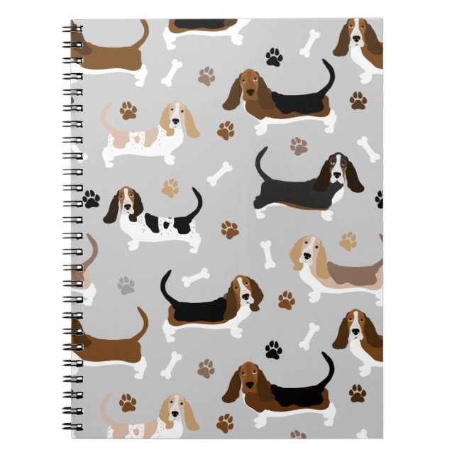 Cuaderno Huesos y patas de perro de los alrededores (Frente)