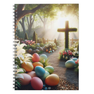 Cuaderno Huevo cruzado/de Pascua/Lilly