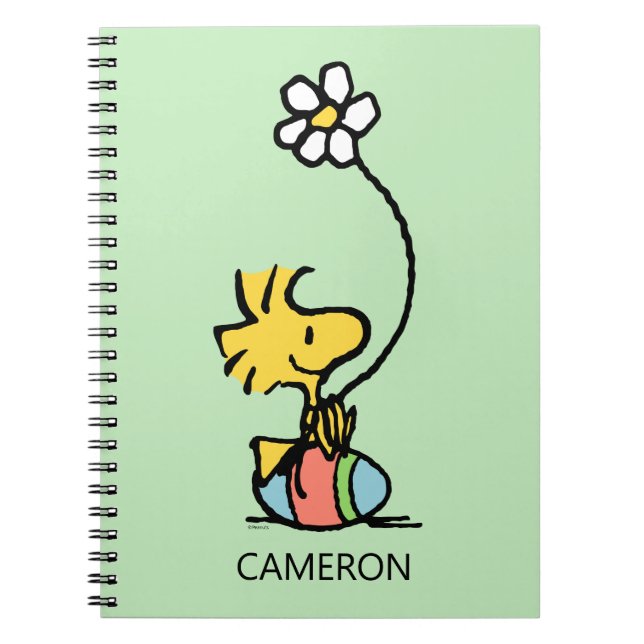 Cuaderno Huevo de Pascua Woodstock (Frente)