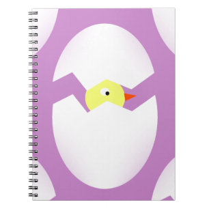 Cuaderno huevo de pollo con leche