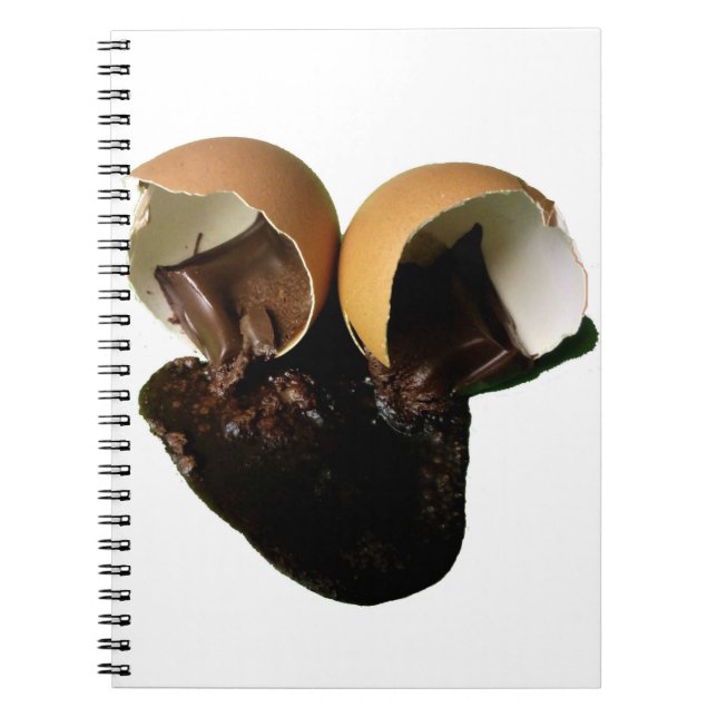 Cuaderno Huevos de chocolate novedosos (Frente)