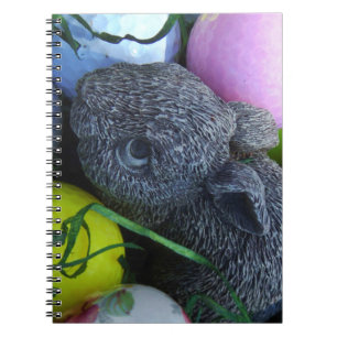 Cuaderno Huevos de Pascua, bolas de golf de conejo