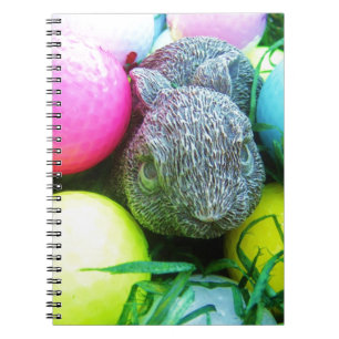 Cuaderno Huevos de Pascua, Conejo, Bolas de Golf