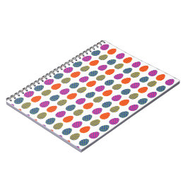 Cuaderno Huevos de Pascua de colores