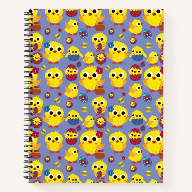 Cuaderno Huevos de Pascua Retro Hatch (Anverso)