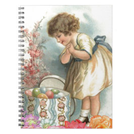 Cuaderno huevos de pascua victorianos