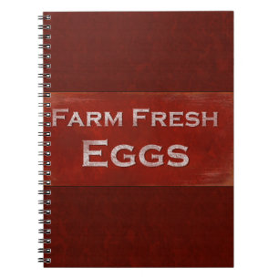 Cuaderno Huevos frescos de granja