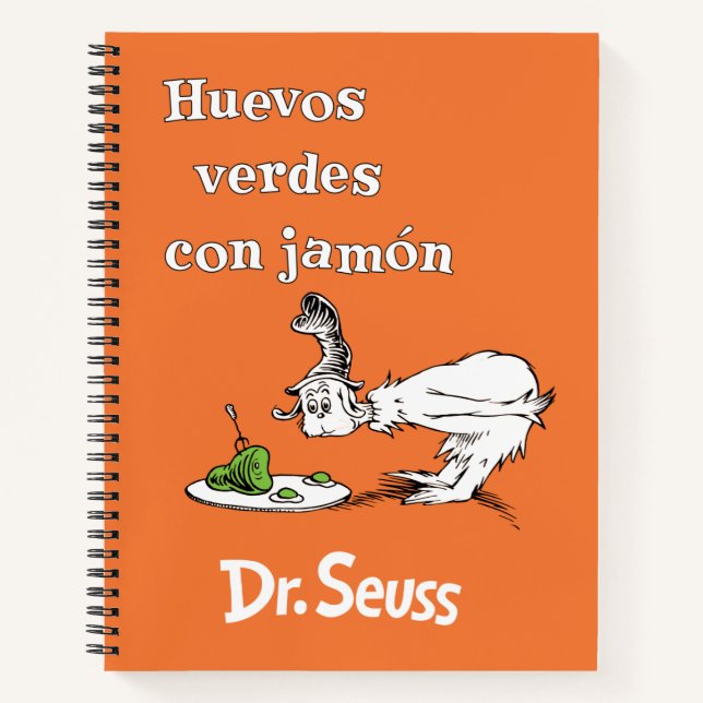 Cuaderno Huevos Verdes con Jamón del Dr. Seuss (Anverso)