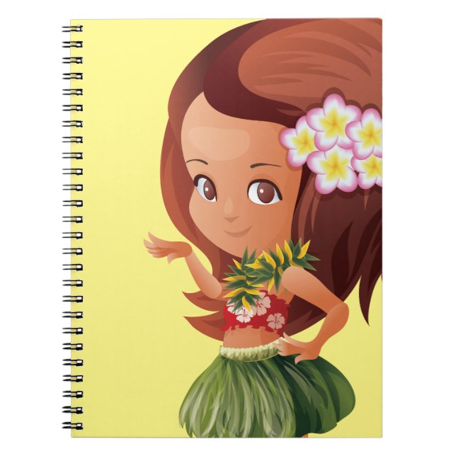 Cuaderno Hula chica (Frente)