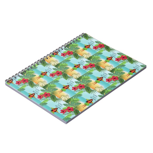 Cuaderno Hula Chica Live Love Aloha (Lado Izquierdo)