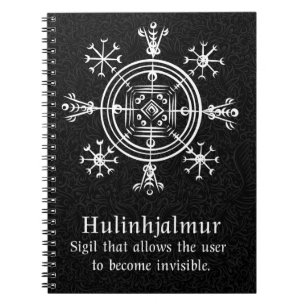 Cuaderno Hulinhjálmur - Norse Sigil la invisibilidad