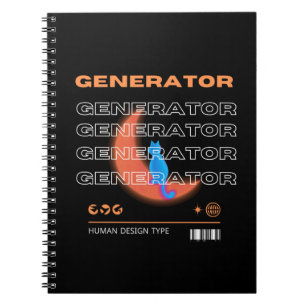 Cuaderno human design generator type