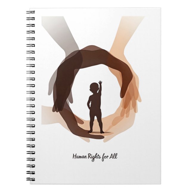 Cuaderno Human Rights for All – Minimal Diversity Circle De (Frente)