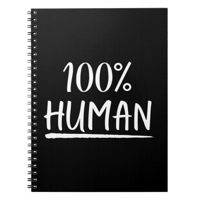 Cuaderno Humanidad 100% Humano (Frente)