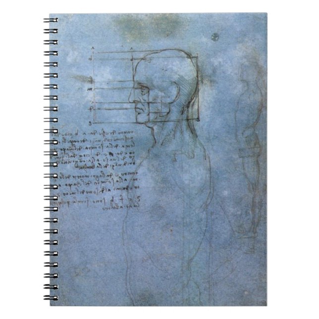 Cuaderno humano de la anatomía de da Vinci (Frente)