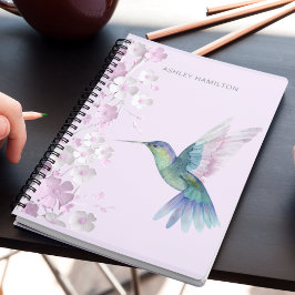 Cuaderno Hummingbird Cherry Blossom