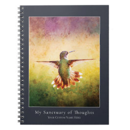 Cuaderno Hummingbird Notebook | Nature Art Journal