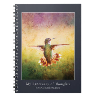 Cuaderno Hummingbird Notebook | Nature Art Journal