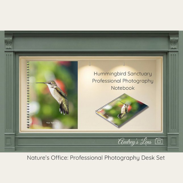 Cuaderno Hummingbird Sanctuary Professional Photography  (Subido por el creador)