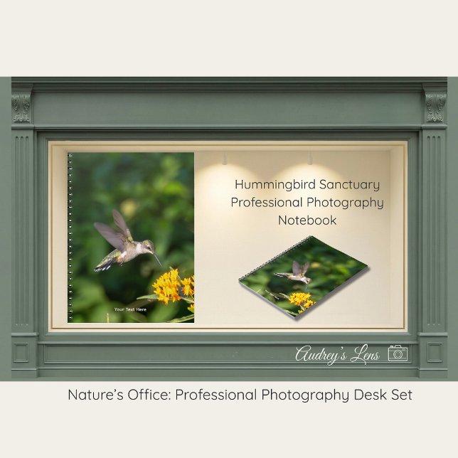 Cuaderno Hummingbird Sanctuary Professional Photography  (Subido por el creador)