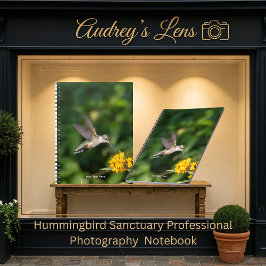 Cuaderno Hummingbird Sanctuary Professional Photography