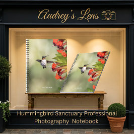 Cuaderno Hummingbird Sanctuary Professional Photography