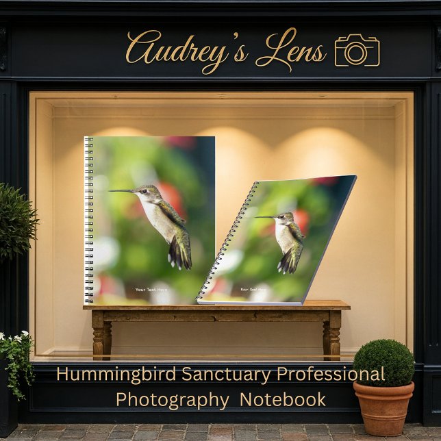 Cuaderno Hummingbird Sanctuary Professional Photography  (Subido por el creador)