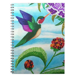Cuaderno Hummingbird Sky