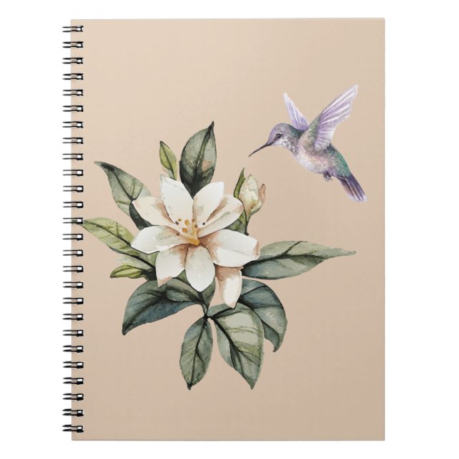 Cuaderno Hummingbird y Jasmine (Frente)