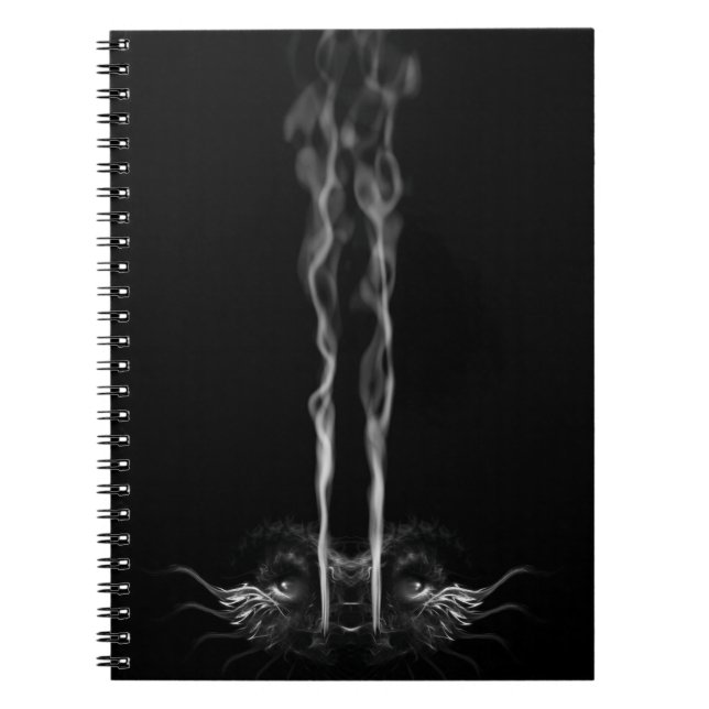 Cuaderno Humo de dragón negro (Frente)