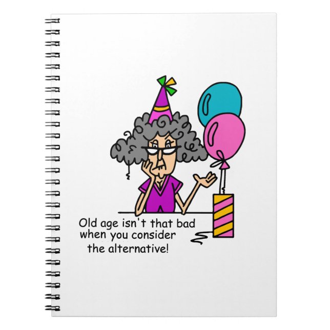 Cuaderno Humor alternativo de cumpleaños (Frente)