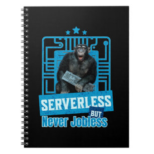 Cuaderno Humor de desarrollador de mono divertido sin servi